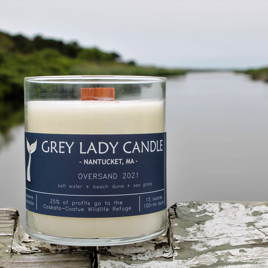 Grey Lady Candle - Nantucket, MA - Oversand 2021